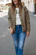 Blouson bombers kaki femme hiver Curt
