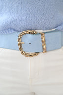ceinture élastique taille haute bleu ciel femme Jana