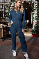 Combinaison en jean femme Billie