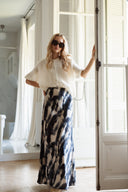 Gilet Nino blanc cassé femme hiver doux oversize tendance