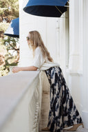 Gilet Nino blanc cassé femme hiver doux oversize tendance