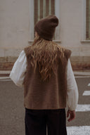 Gilet sans manche femme polaire kaki Bobbi