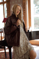 Robe longue femme paillette Edwige fluide hiver tendance