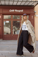 Trench long femme beige tendance loose Come