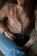 Chemise imprimée femme fluide hiver femme Clivia