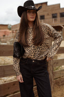 Pull léopard femme Harlem laine fin chaud hiver tendance