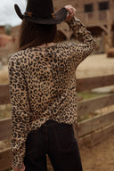 Pull léopard femme Harlem laine fin chaud hiver tendance