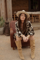 Combishort tendance hiver femme kaki oversize manches longues Féroé