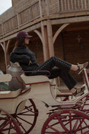 Pull gris foncé hiver femme chaud et doux oversize Sohan