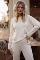 Ensemble homeward sport comfy beige femme printemps hiver Jessee