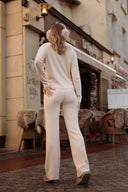 Ensemble homeward sport comfy beige femme printemps hiver Jessee