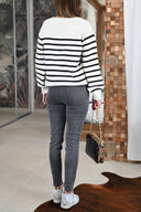 jean Presley skinny gris femme