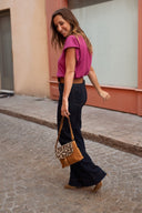 Jean flare brut femme Dean