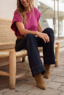 Jean flare brut femme Dean