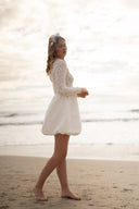 Robe de mariée dentelle courte civil tendance rétro bohème Maxine