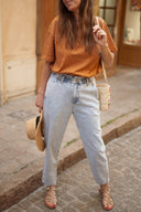 Tee shirt manches courtes femme été camel Ary