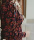 Robe longue Candice décolleté profond soirée élégante
