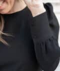 Robe courte dos nu noir fêtes de noel