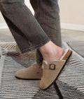 Mules femme beige fourrées Pippa
