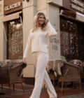 Ensemble homeward sport comfy beige femme printemps hiver Jessee